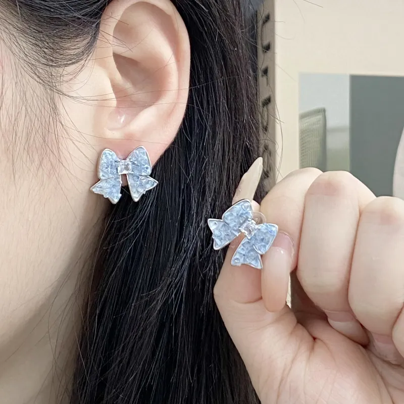Barbie Copper Stud Earrings Women's-4