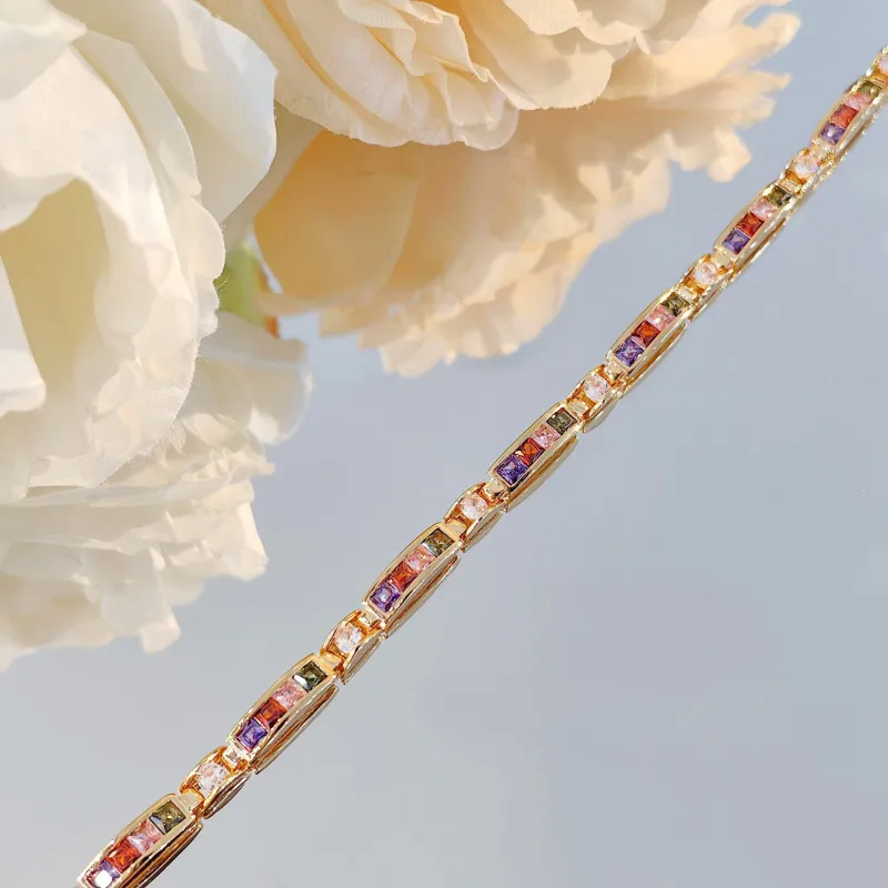 Barbie Alloy Bracelets Women's Gold-5