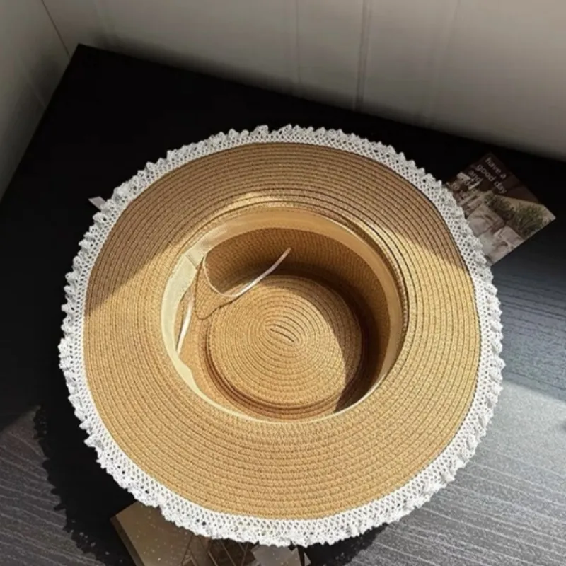 Barbie Straw Woven Sun Protection Hats Women's-8