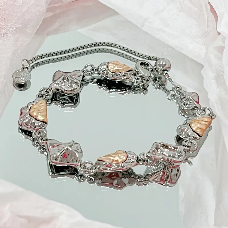 Barbie Alloy Bracelets Women's Silver-5