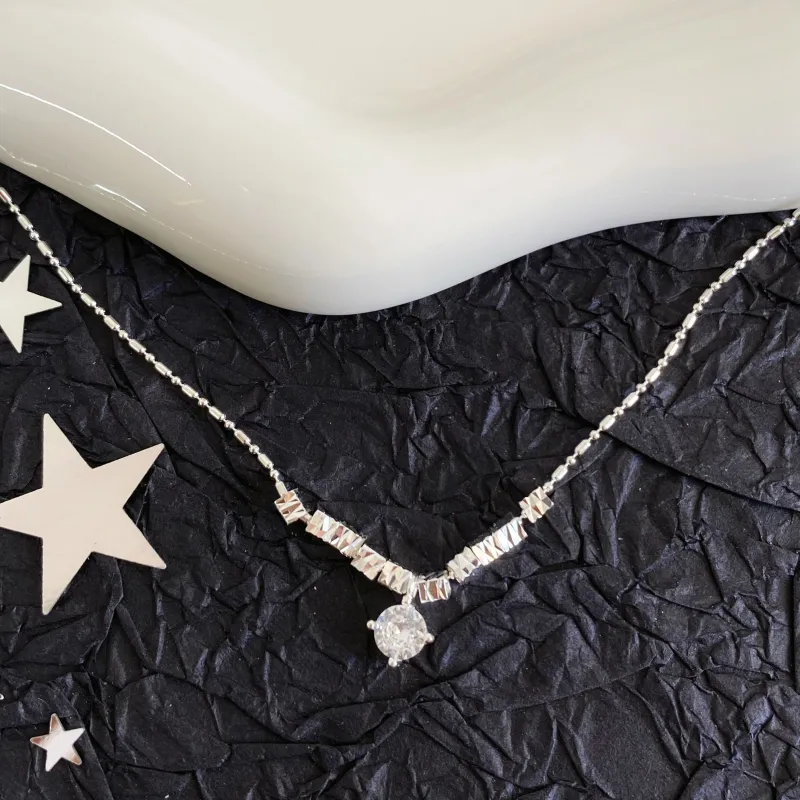 Barbie S925 Silver Necklaces Women's-2