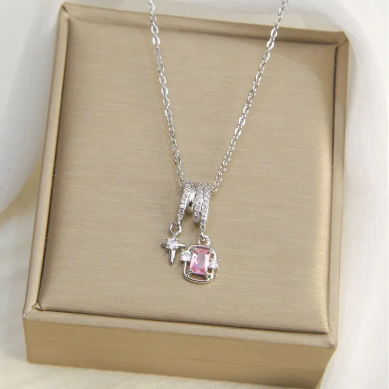 Barbie Titanium Steel Necklaces Women's-5