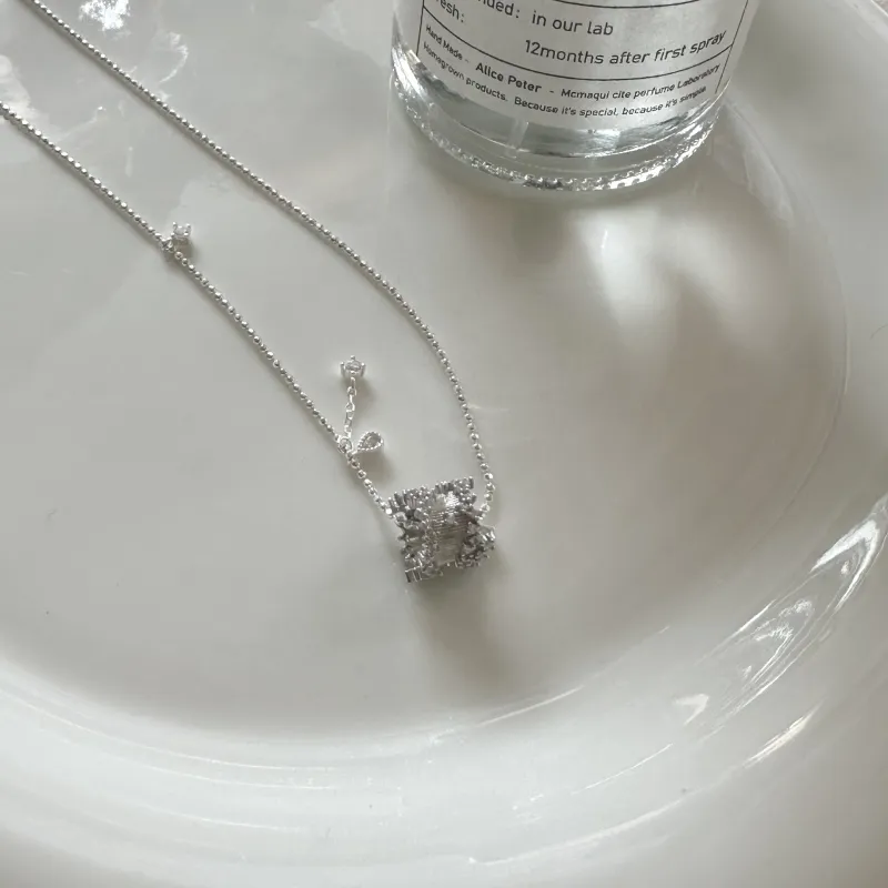 Barbie S925 Silver Necklaces Women's-6