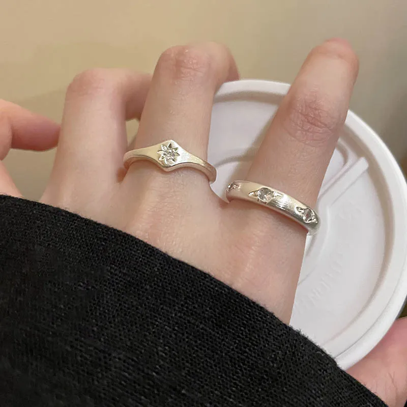 Barbie 925 Sterling Silver Rings Unisex Silver-1