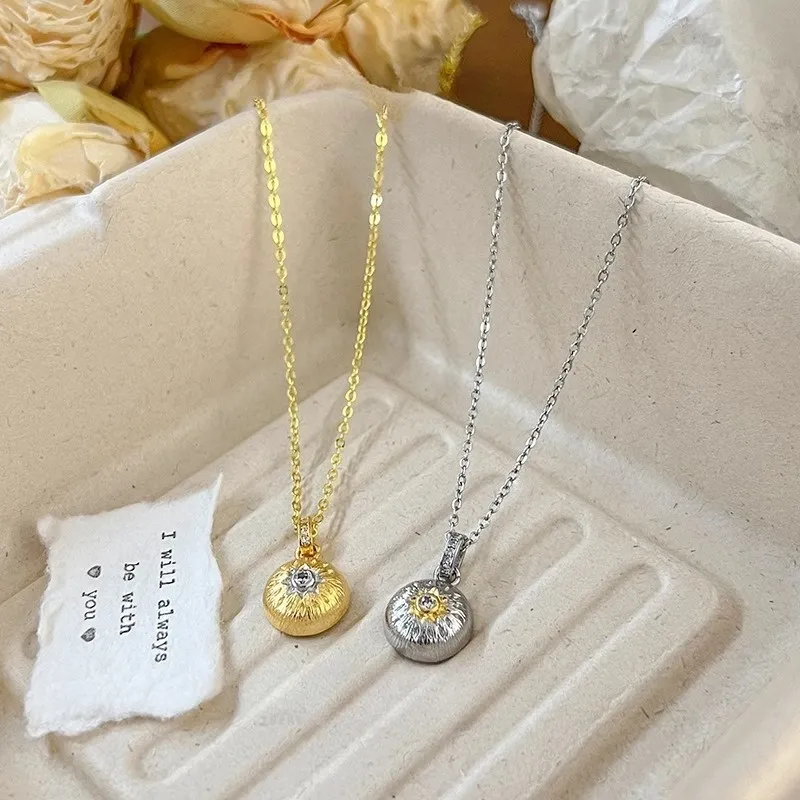 Barbie S925 Silver Necklaces Women's-4
