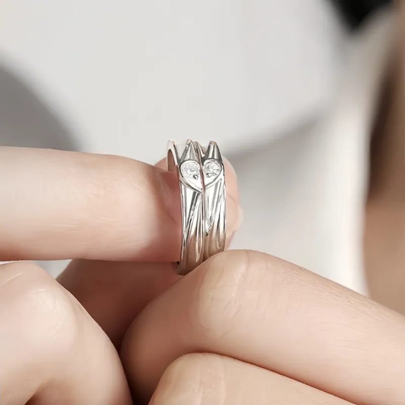 Barbie S925 Silver Rings Unisex Silver-6