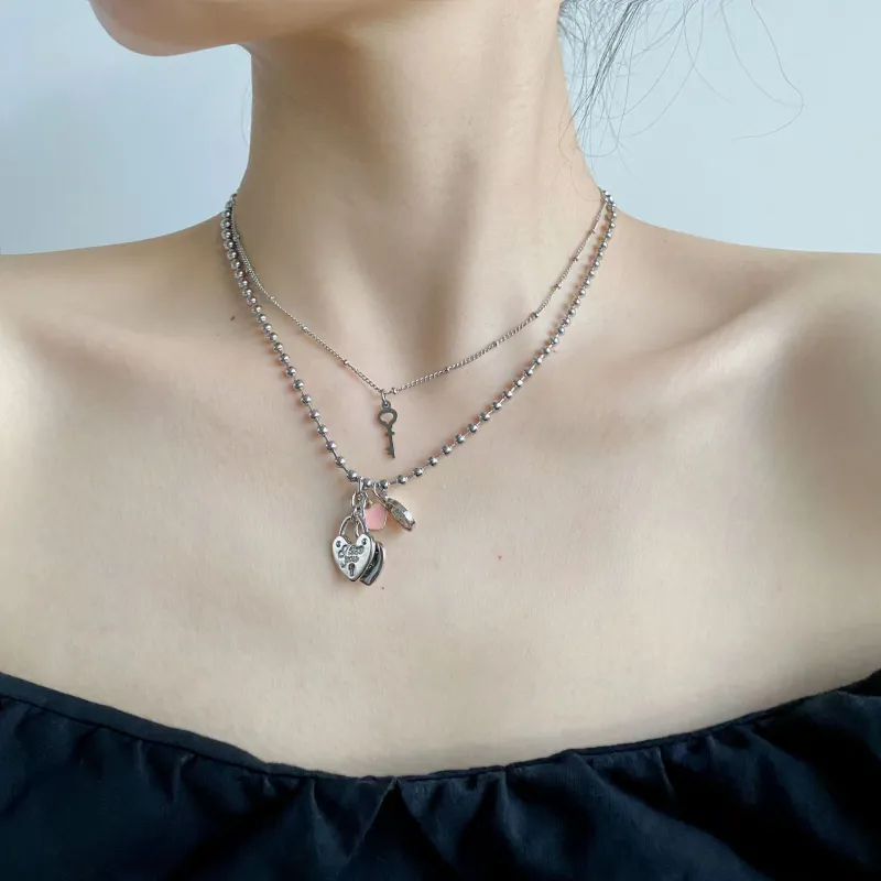 Barbie Titanium Steel Necklaces Women's-1