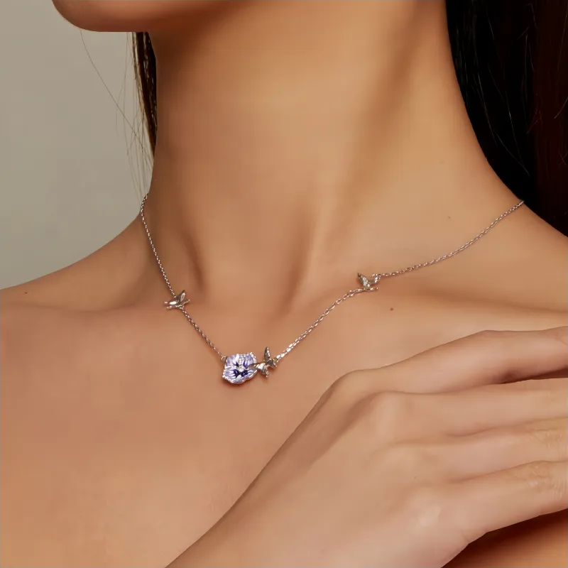 Barbie S925 Silver Necklaces Women's-2