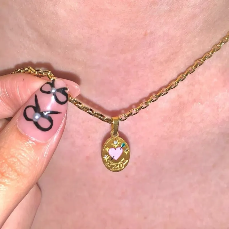 Barbie Titanium Steel Necklaces Women's-2