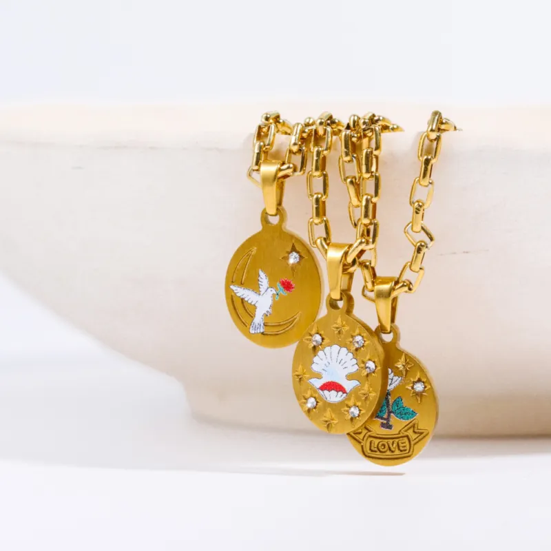 Barbie Titanium Steel Necklaces Women's-2