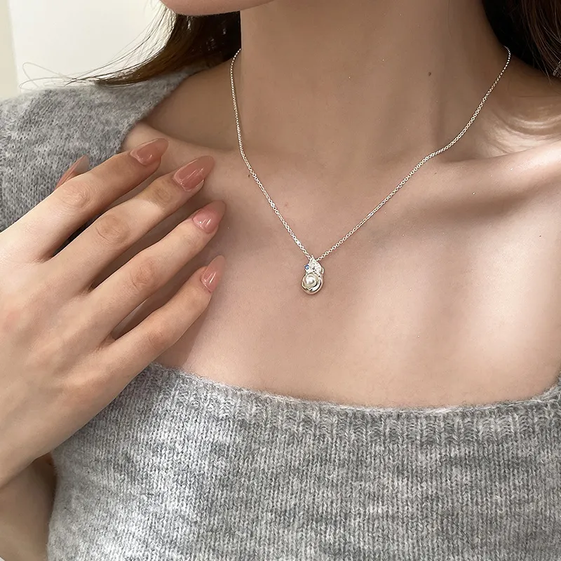Barbie S925 Silver Necklaces Women's-1