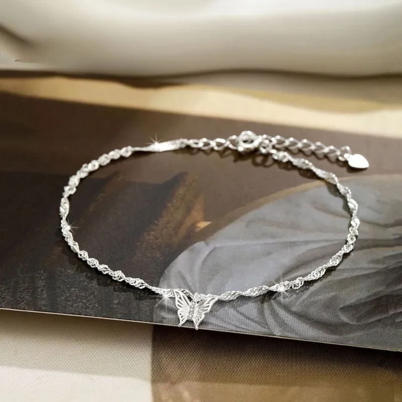 Barbie S925 Silver Bracelets Women's Silver-2