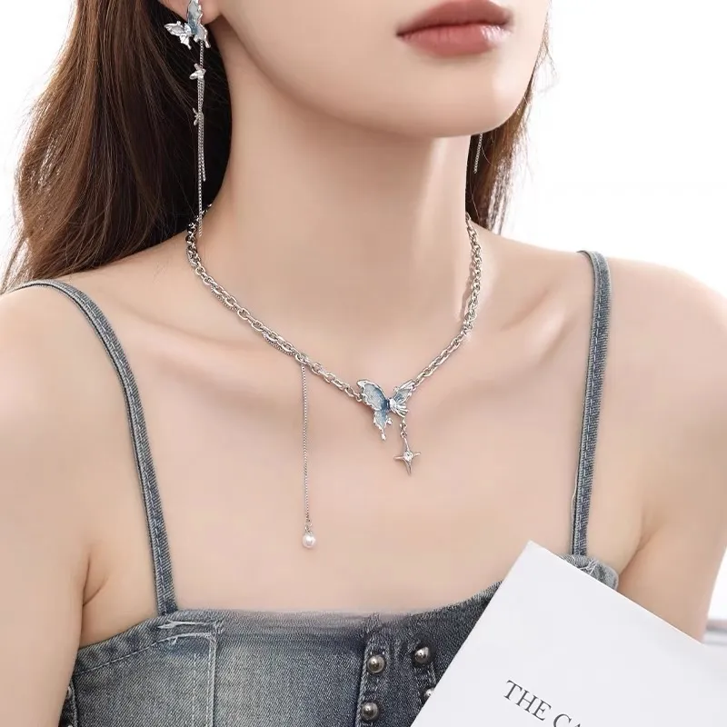 Barbie Alloy Necklaces Women's Silver-6