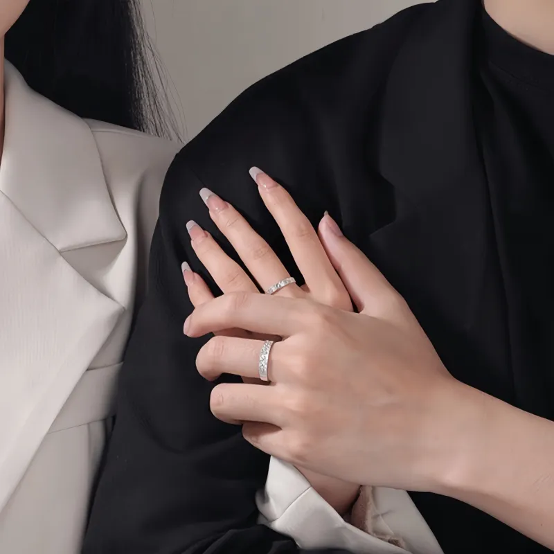 Barbie S999 Fine Silver Rings Unisex-4