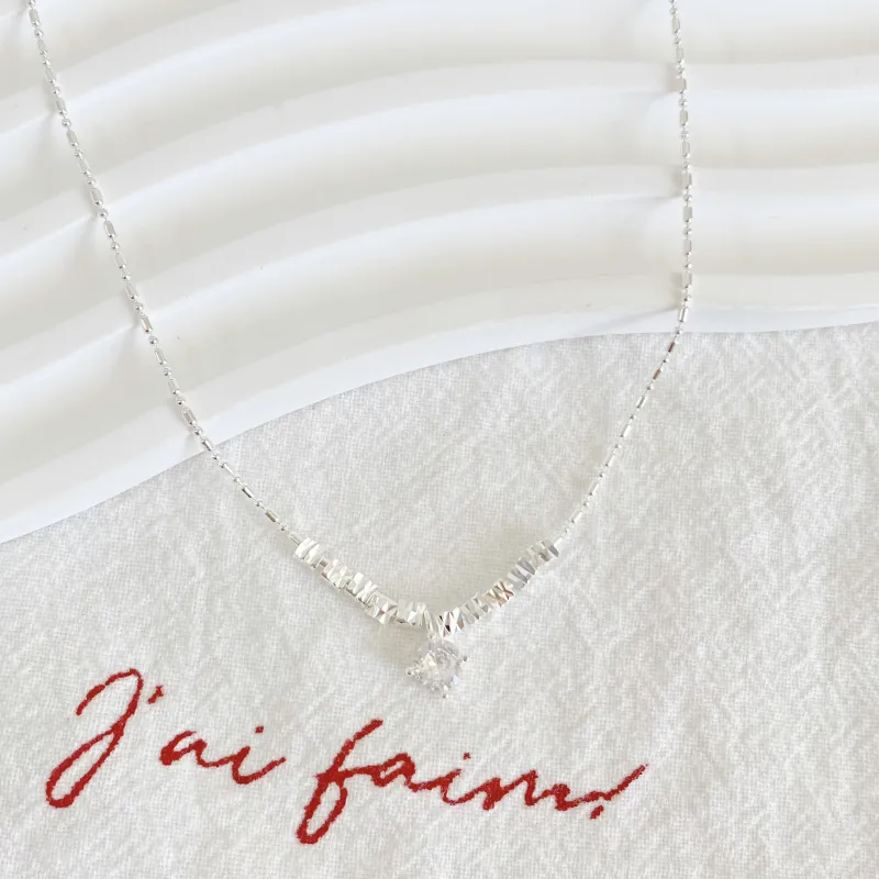 Barbie S925 Silver Necklaces Women's-3