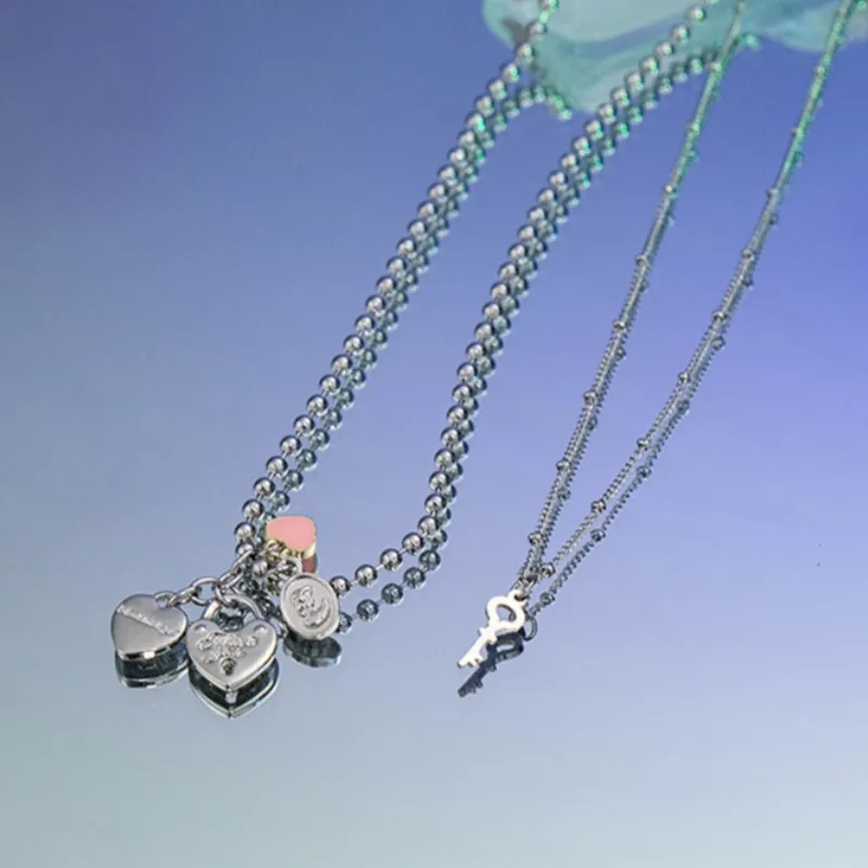 Barbie Titanium Steel Necklaces Women's-3