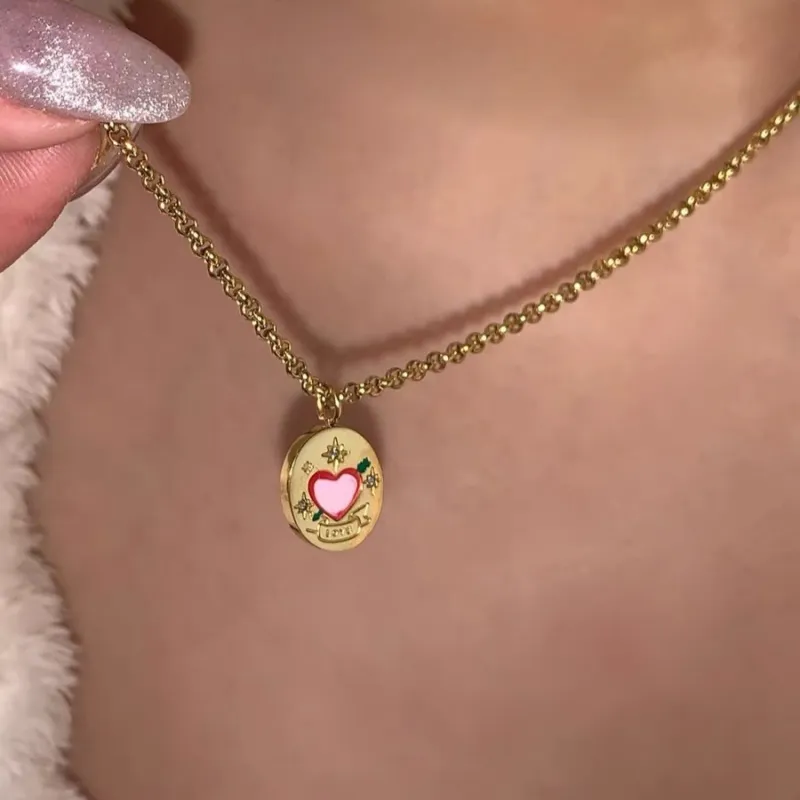 Barbie Titanium Steel Necklaces Women's-3
