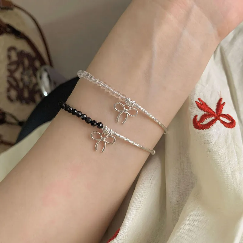 Barbie S925 Silver Bracelets Women's Silver, Gift Box Set-3