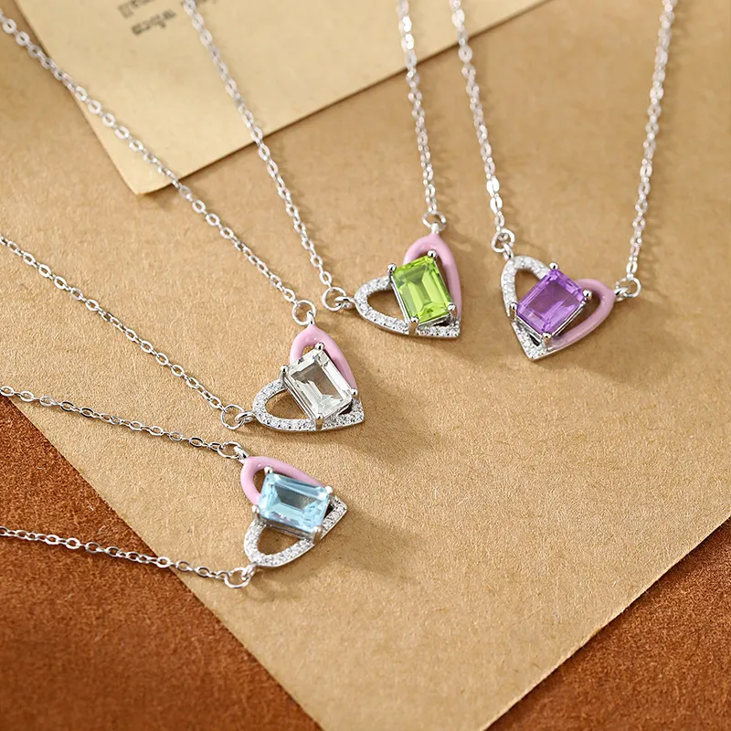 Barbie S925 Silver Necklaces Women's-2