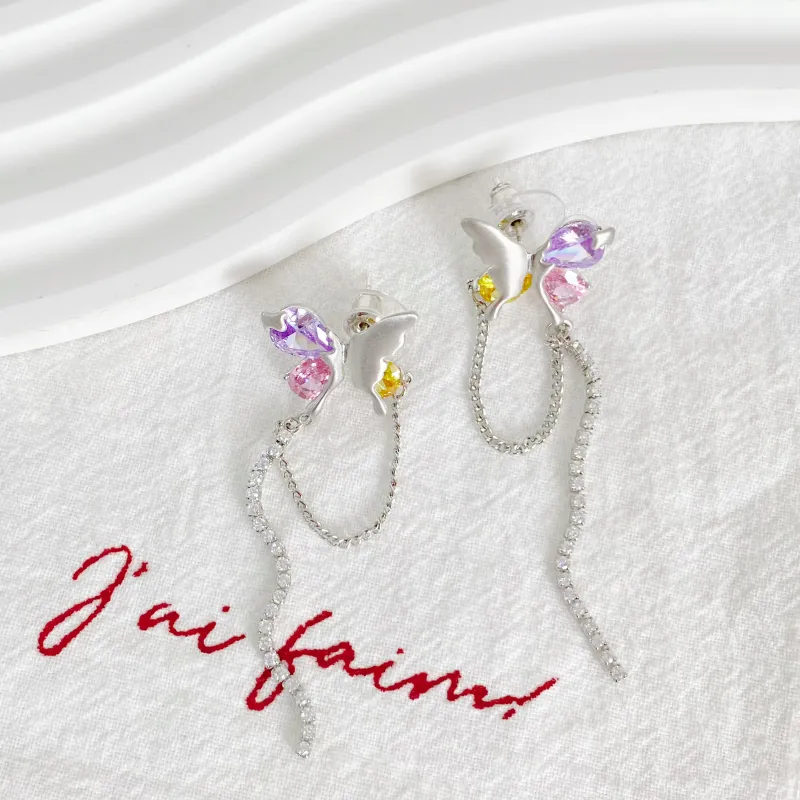Barbie S925 Silver Earrings Women's Silver-2