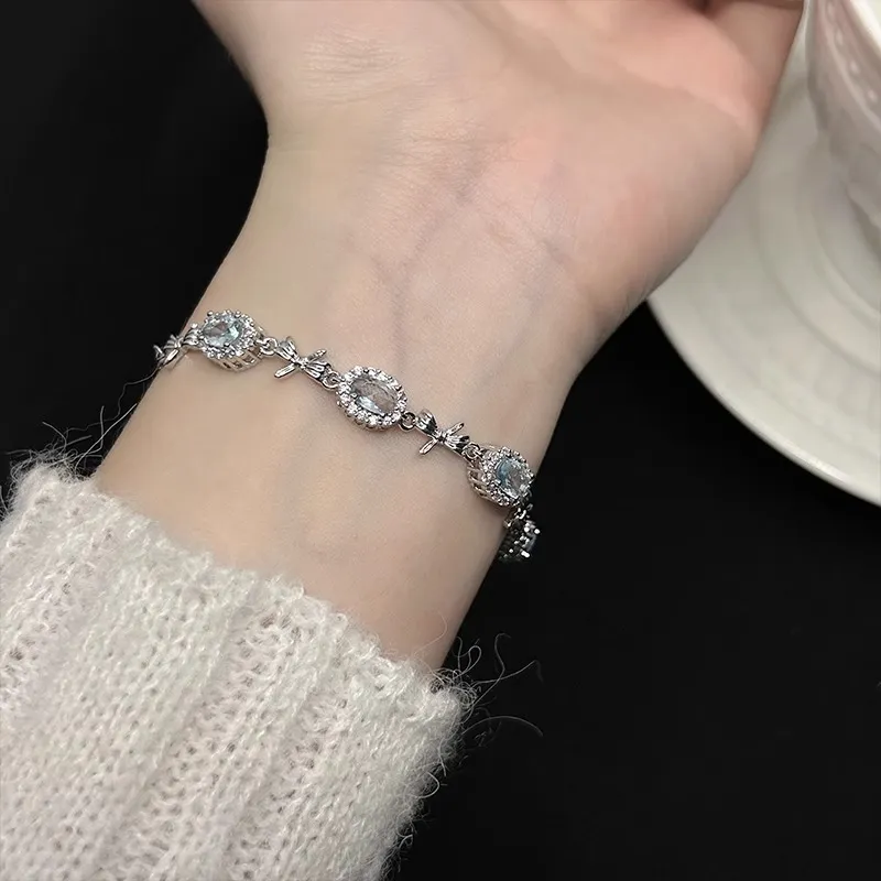 Barbie Alloy Bracelets Women's Blue-3