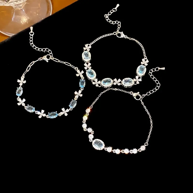 Barbie Alloy Bracelets Women's Blue-3
