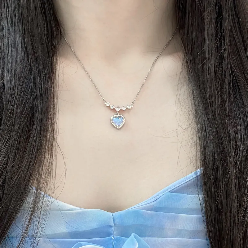 Barbie Titanium Steel Necklaces Women's Gift Box Set-5