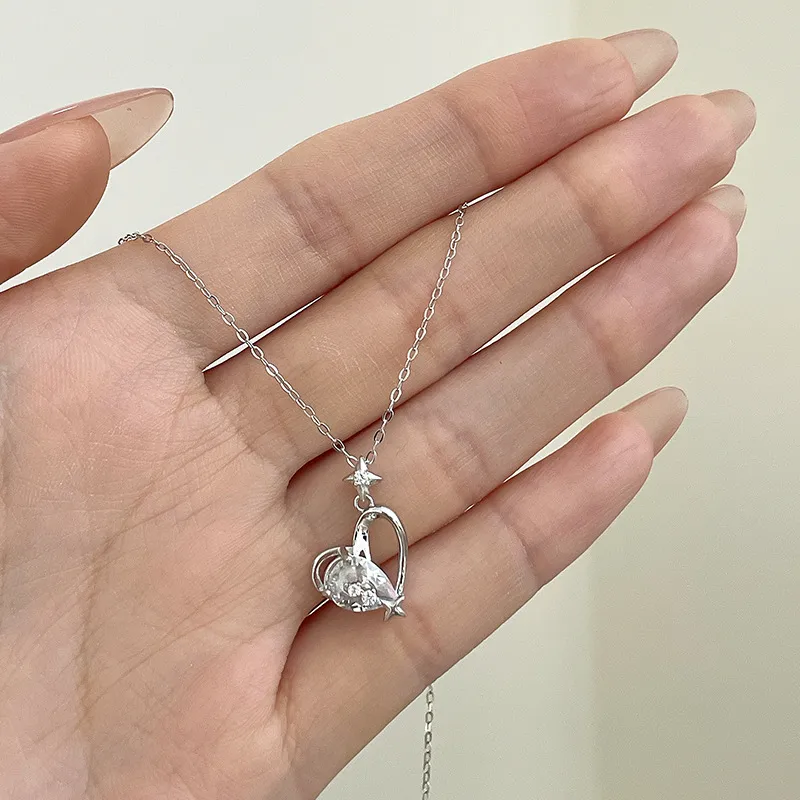 Barbie S925 Silver Necklaces Women's-5