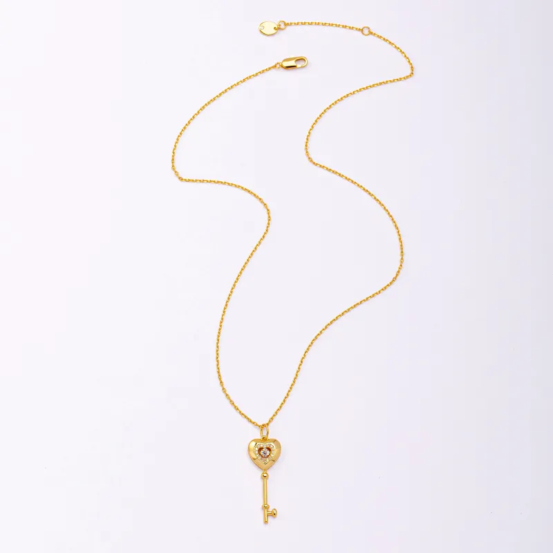 YYOGURT Copper Necklaces Women's-3