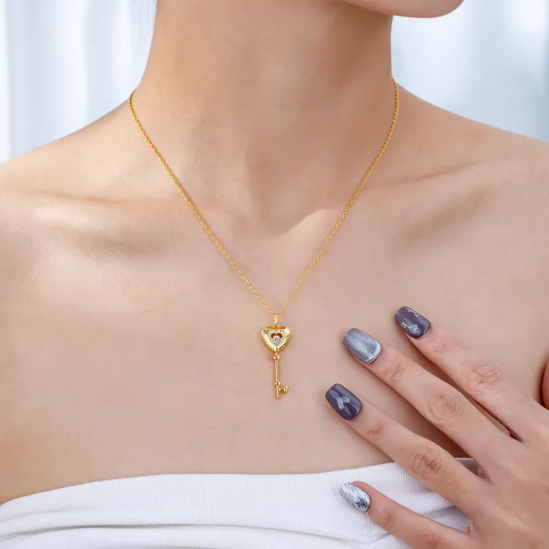 YYOGURT Copper Necklaces Women's-1