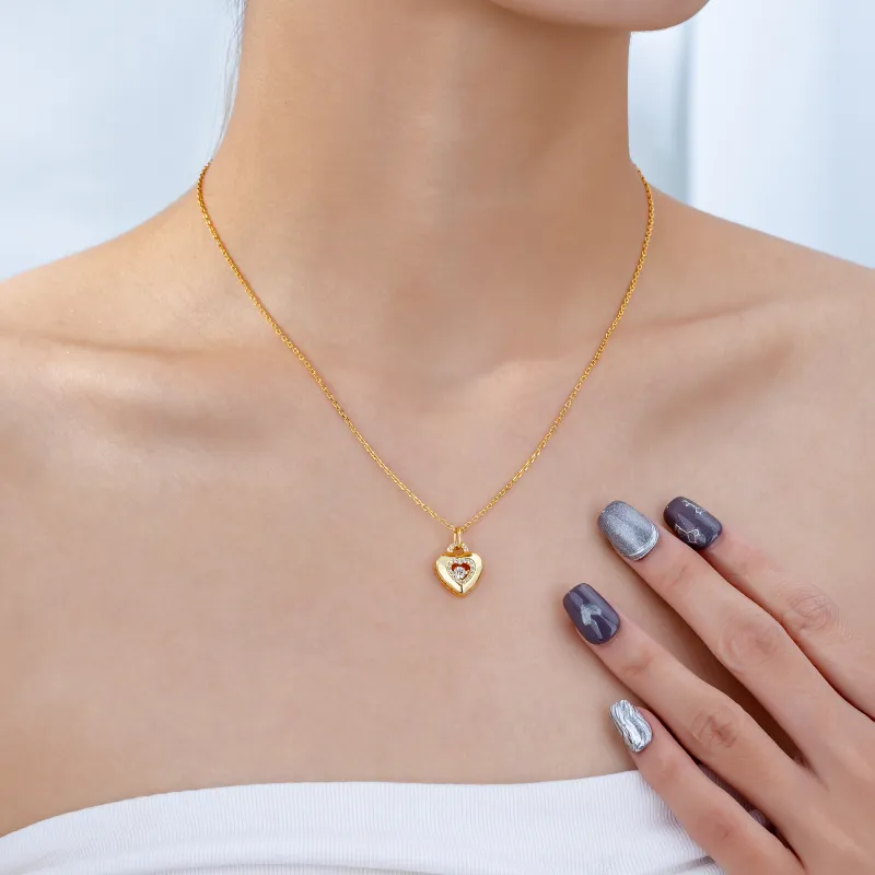 YYOGURT Copper Necklaces Women's-4