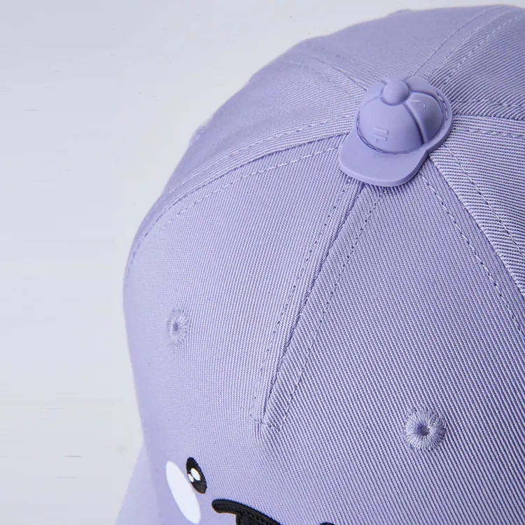 FILA KIDS Polyester Baseball Caps Kids' Butterfly Purple-7