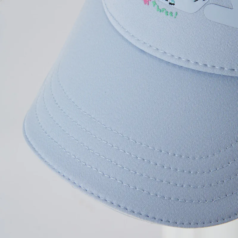FILA KIDS Polyester Baseball Caps Kids' Sunny Charm Blue-2