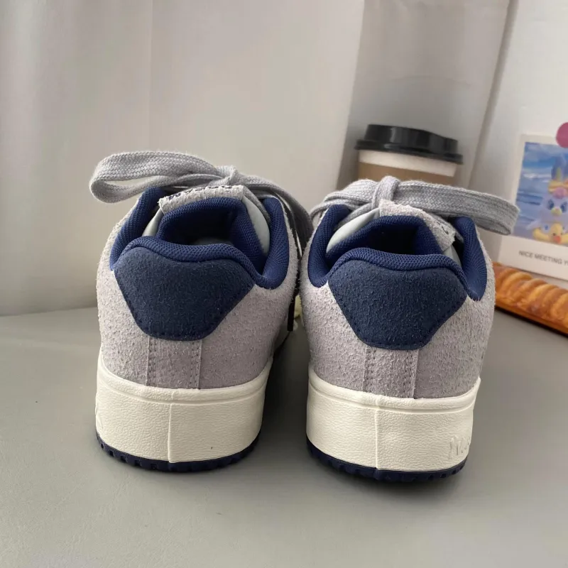Lanza Anti Slip Wear Resistant Breathable Height Increasing Low Top Skateboard Shoes Women's-14