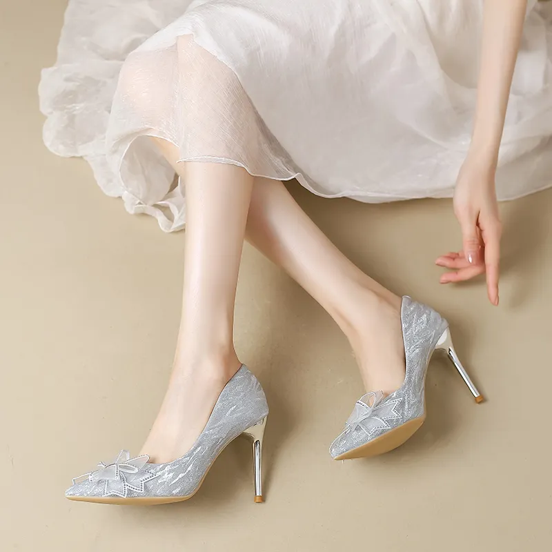 Lanza Slim Heel High Heels 9CM Women's-16