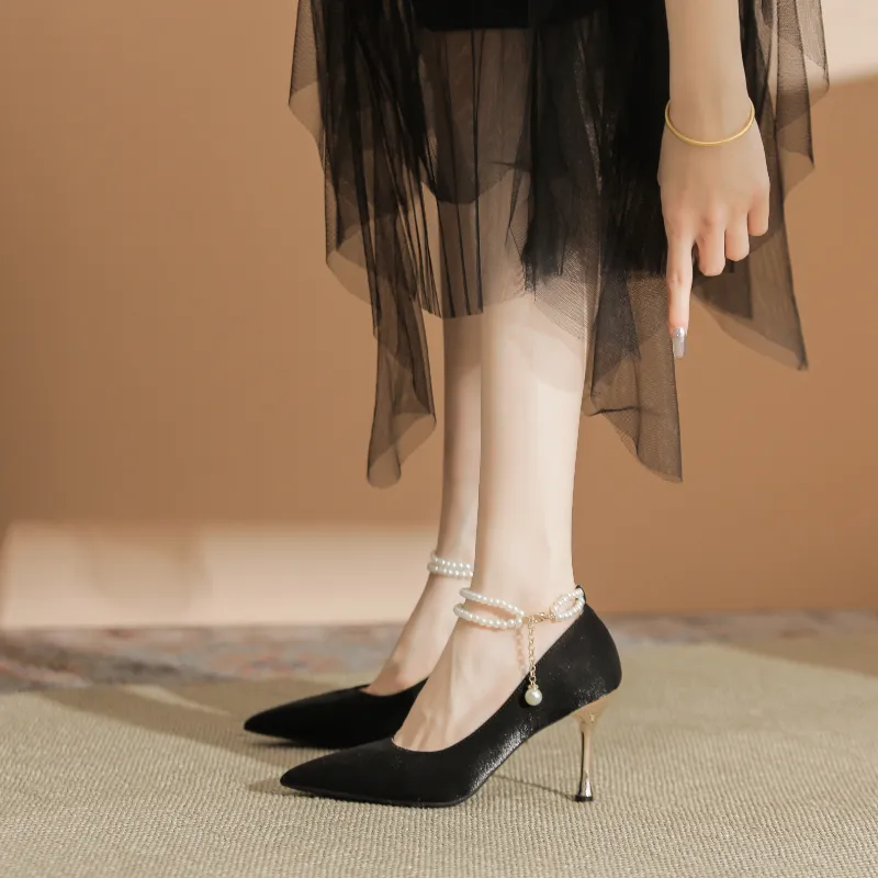 Lanza Slim Heel High Heels Women's-28