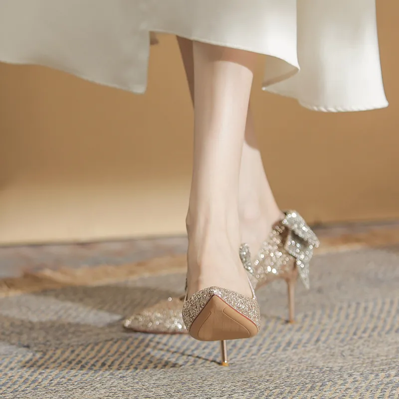 Lanza Slim Heel High Heels Women's-9