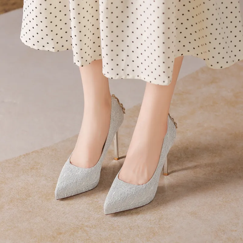 Lanza Slim Heel High Heels Women's-7
