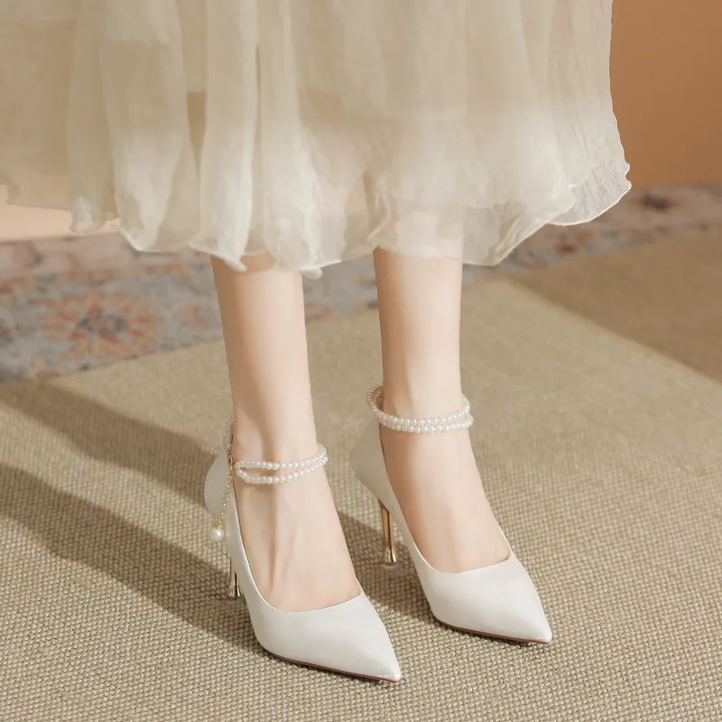 Lanza Slim Heel High Heels Women's-12