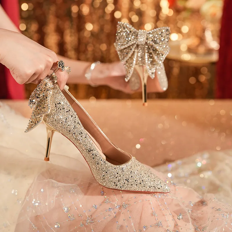 Lanza Gift Box Set Slim Heel High Heels 6.5CM Women's-92