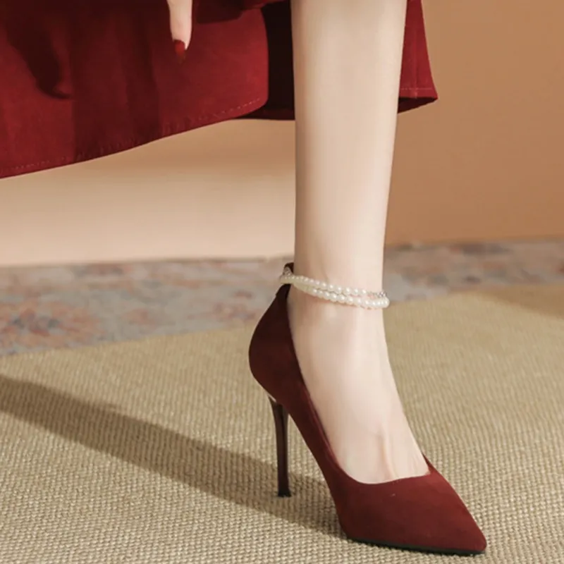 Lanza Slim Heel High Heels Women's-7