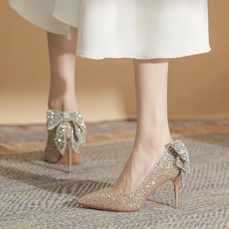Lanza Slim Heel High Heels Women's-12