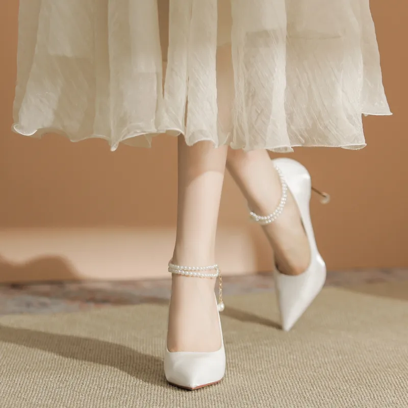 Lanza Slim Heel High Heels Women's-15