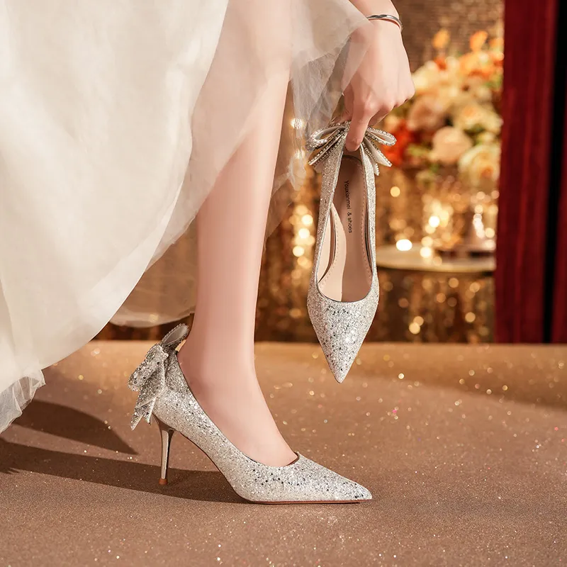 Lanza Gift Box Set Slim Heel High Heels 6.5CM Women's-79