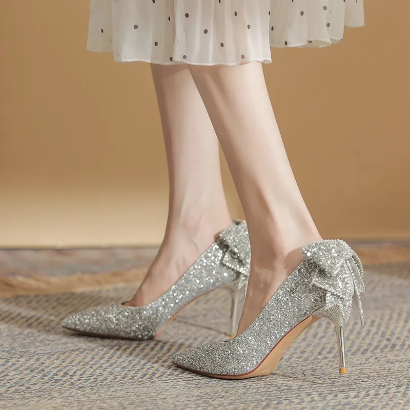Lanza Gift Box Set Slim Heel High Heels 6.5CM Women's-56