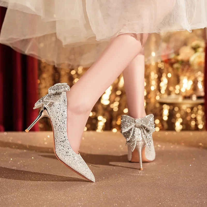 Lanza Gift Box Set Slim Heel High Heels 6.5CM Women's-81