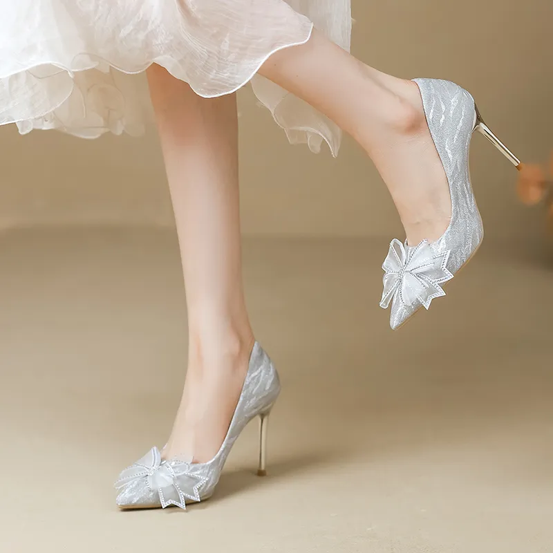 Lanza Slim Heel High Heels 9CM Women's-13