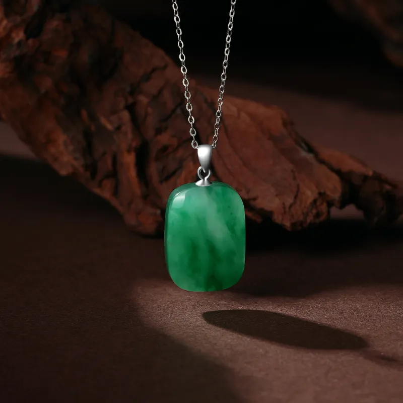 SUNFEEL African Emerald Jade Pendants Unisex-2