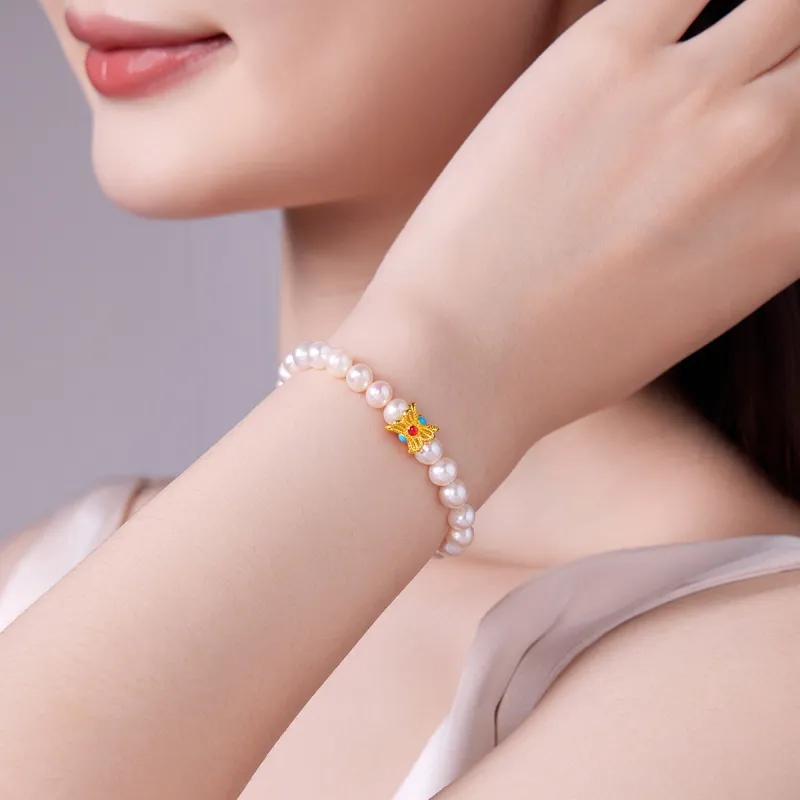 SUNFEEL 18K Gold Pendants Women's-4