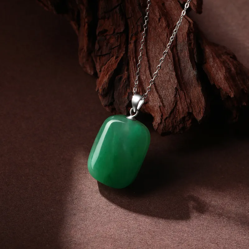 SUNFEEL African Emerald Jade Pendants Unisex-1